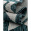 Tapis contemporain de couleur turquoise Daitzman-1609043172