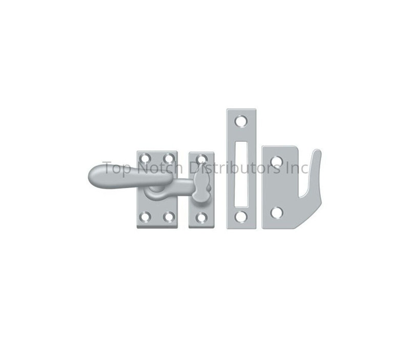 Hardware, 2" H x 1.9 W x 2" D, Brushed Chrome