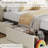 Upholstered Platform Bed with Bookcase Headboard and 2 Storage Drawers, Boucle Fabric, No Box Spring Required-1536488612-1536488614