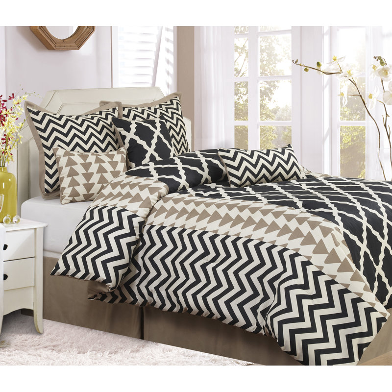 Josh Reversible Comforter Set, King