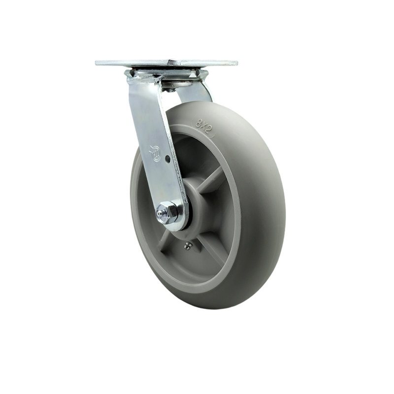 Cambro Camcruiser Vending Cart Replacement Caster- Swivel - Service Caster Brand/CAM-SCC-30CS820-TPRRD