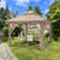 MASTERCANOPY 13 ft. L 13 ft. D Steel Gazebo