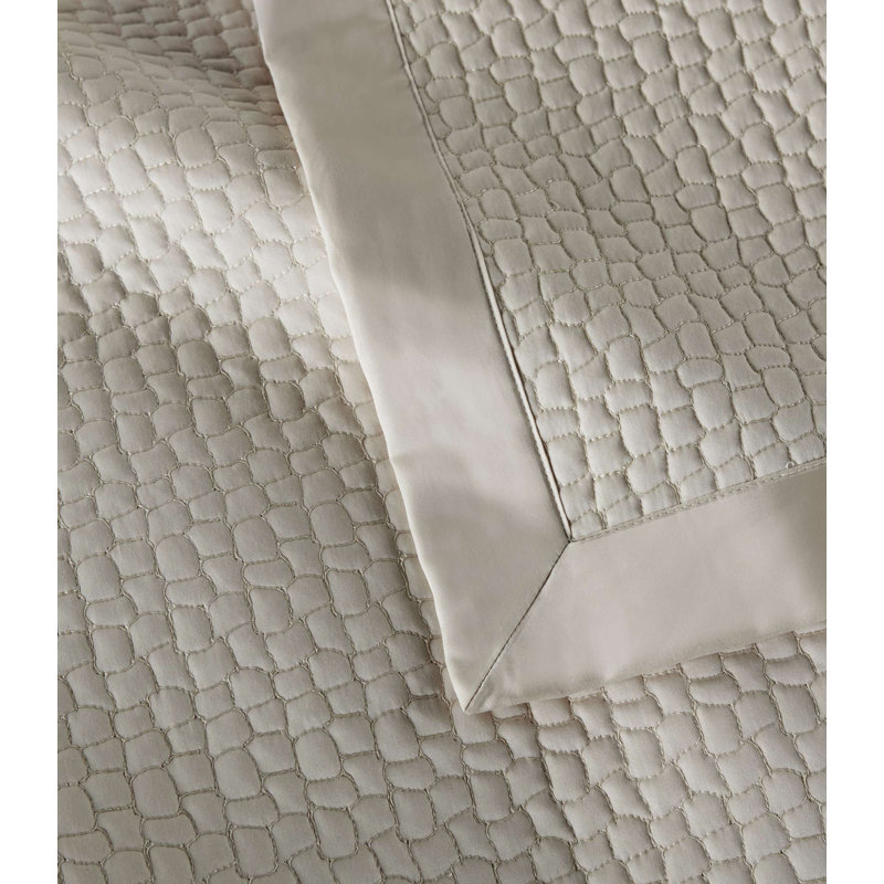 Hamilton Quilted Coverlet, Full/Queen Coverlet, Linen