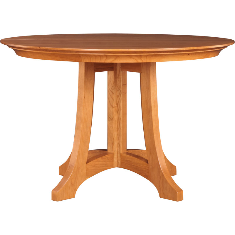 Highlands Round Solid Wood Dining Table, Centennial, 46" W x 46" L