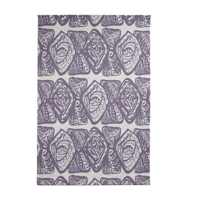 Safari Chenille Geometric Indoor Rug