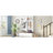 Farmhouse 4-in-1 Hall Tree with Wood Grain Bench, Mudroom Versatile Coat Rack with 2 Large Drawer, Entrance Organizer for Hallway, Living Room, White, 55.9"W-1817963176