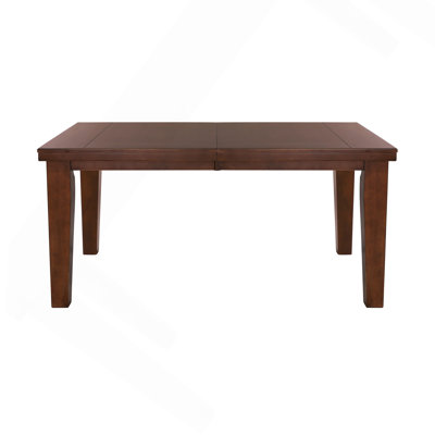 Rectangular 1Pc Dining Table With Self-Storing Extension Leaf