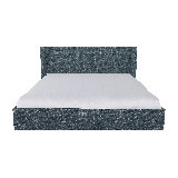 Chloe Upholstered Wingback Bed