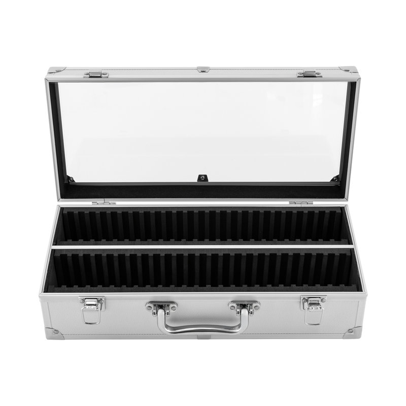 Storage & Display Box Case Holds 50 Coin, Coin Slab Holders, Coin Collector with 50 Slots