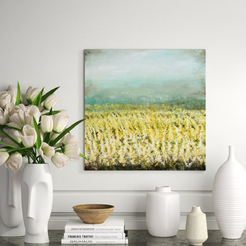 Golden Fields Print by Beverly Fuller, Outdoor, 30" H x 30" W