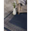 Tapis décoratif bleu minuit/beige intérieur/extérieur Wadena oriental-1094723074