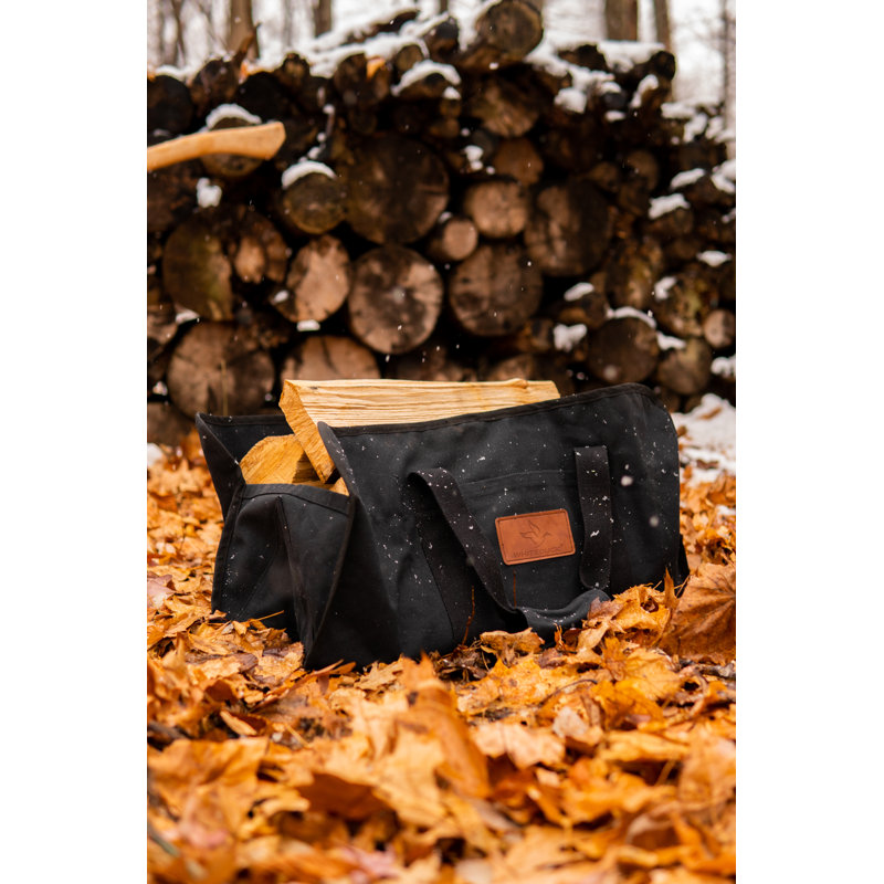 Toile transporteur de bois de chauffage, Noir