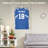 PENNZONI Jersey Frame Clear Acrylic, All Acrylic Jersey Display Case-112311343