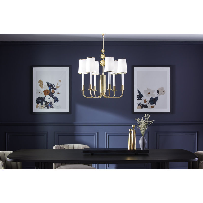 Tresdoux™ 6 - Light Chandelier, White