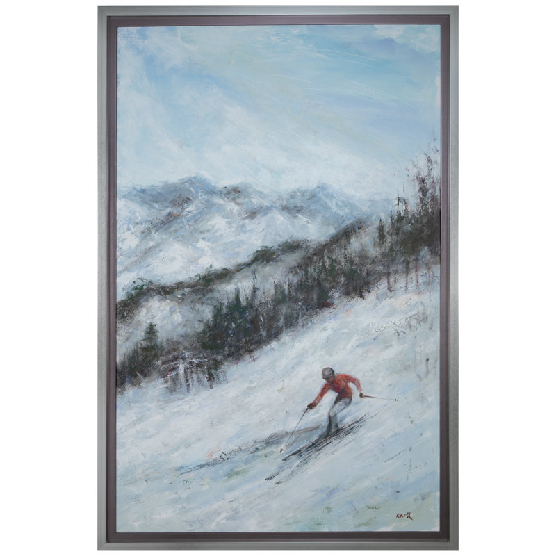 «Tip Downs» par Knoll - peinture encadrée