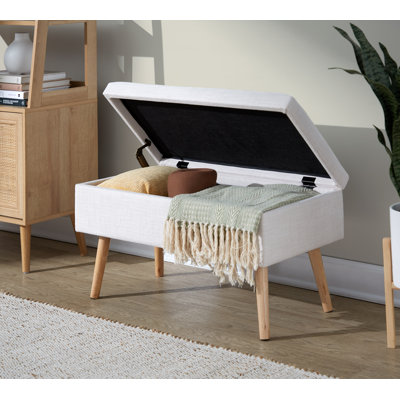 Beyers Fabric Upholstered Storage Bench