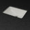 Vitreous China Rectangular Undermount Bathroom Sink with Overflow