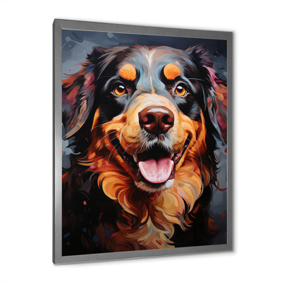 Bernese Mountain Majesty I sur toile