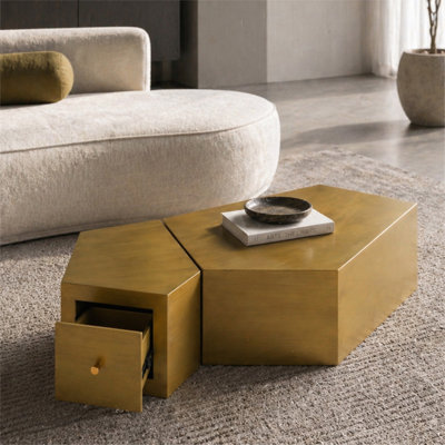 Ensemble de 2 tables gigognes Modern Modern