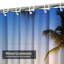 Art magnifique coucher de soleil plage tropicale, Jamaïque, Hawaï, Mexique, avec 12 crochets-1758548205