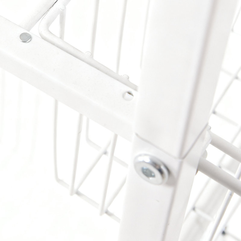 Under Sink Organiser 85.5"40.5"21.5" Under Sink Organiser, White
