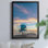«Sunset in Carlsbad» par J Paul - reproduction de photo sur toile encadrée
