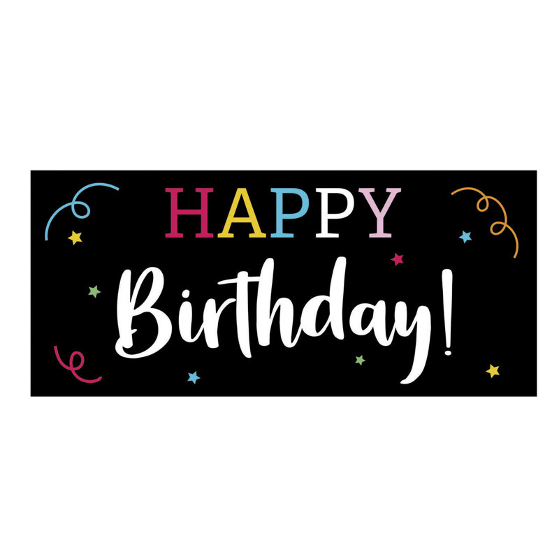 Tapis de fête Happy Birthday Sassafras