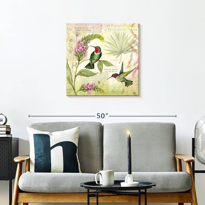 Crowle Hummingbirds Flight, 24" H x 24" W