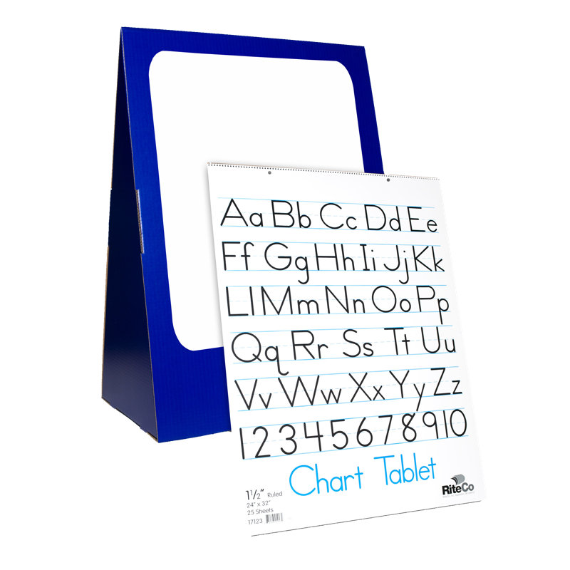 Flipside Products No Melamine Freestanding Whiteboard