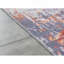 Tapis gris et rouille à motif abstrait lavable à la machine-1169951415