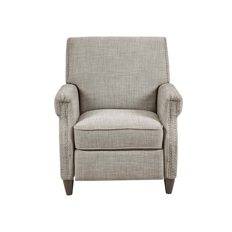 Push Back Recliner  with Nailhead Trim for Living Room, Bedroom