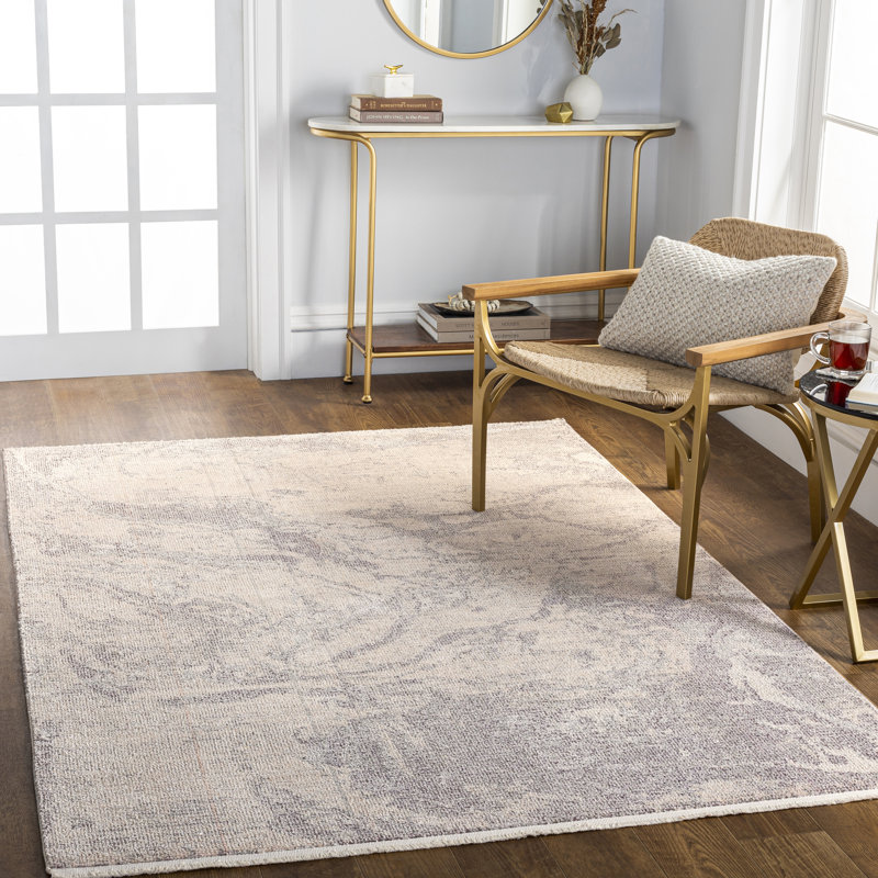 Jazive Abstract Indoor Rug, Rectangle 9'2" x 12'