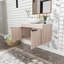 Ensemble de meuble-lavabo simple 29,5 po avec plateau en céramique Judtih