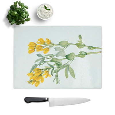 Goldenpea by Mary Vaux Walcott Chopping Board