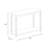 Cason Farmhouse Solid Wood 2 Tier 35.4" Console Table-1590990874