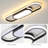 Muscato 1 - Light 27.5" LED Flush Mount-657017867