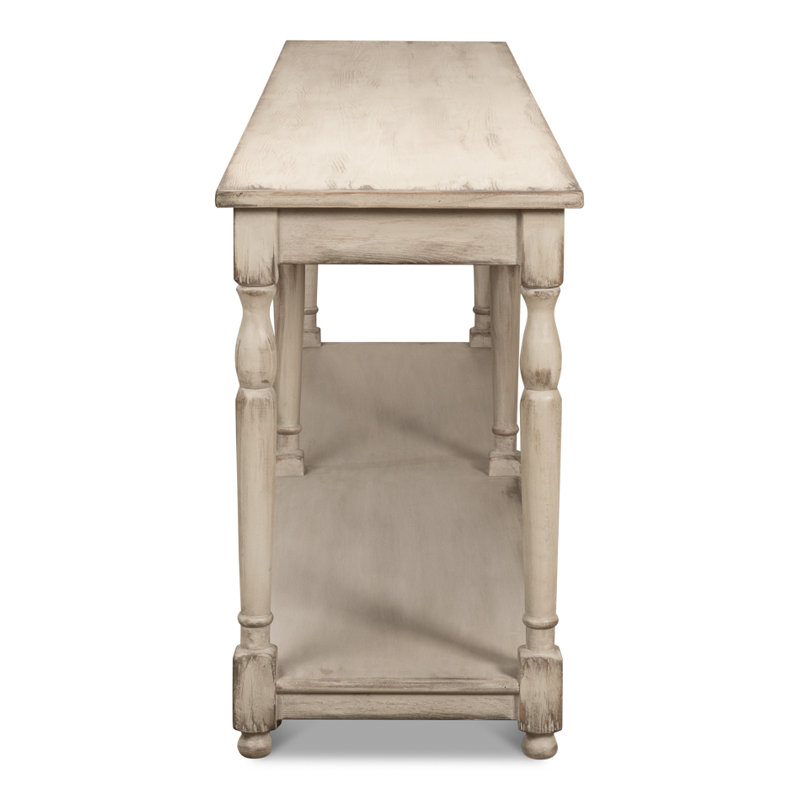 Jensen 95'' W Solid Wood Console Table