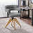Breunna Linen Upholstered Home Office Task Chair-606507719
