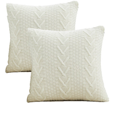 Arrowhead Chevron 18'' Throw Pillow Cover