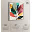 «Whimsical Leaves» sur toile, art abstrait inspiré par Art Remedy-104627971-104627973