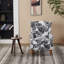 Ensemble de table basse et de fauteuils de style rétro vintage, fauteuil de lecture à haut dossier et table en bois massif pour le salon et la chambre à coucher