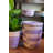 Lavender & Purple Herringbone Flat Lid Hamper Basket