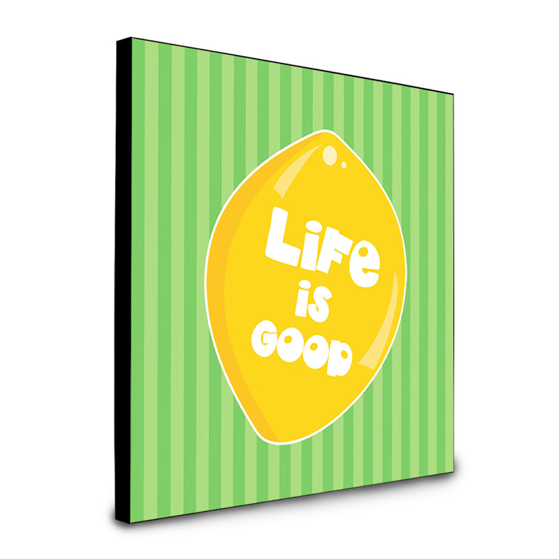 Panneau mural "citron life is good" Breeyah