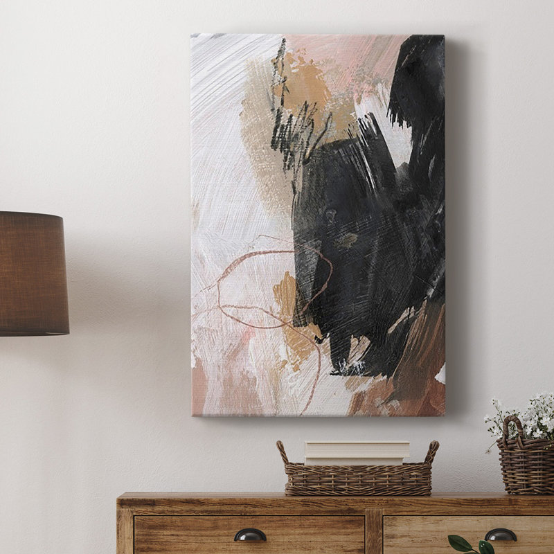 Neutre non blanchi III sur toile, H 27 po x l 18 po x P 1 po