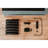 Full Adjustable Bed Btx5 - Under , Woven Fabric, 74.45 In Wide 4 Memory Positions, , Black + Grey Color-1501645366