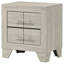 Table de chevet 2 tiroirs Strout
