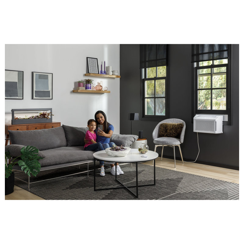 GE Profile ClearView 6,100 BTU Wi-Fi Connected Window Air Conditioner for 250 Sq. Ft., 6100 BTU