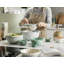 Nest 9-Piece Food Preparation Set with Nesting Mixing Bowls and Measuring Cups-2030404862