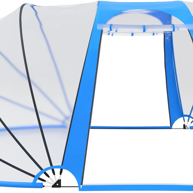 Symple Stuff Pool Dome Oval 530X410x210 Cm