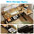 Electric Standing Desk With 4 Under-desk Drawers, Height-adjustable Desk With Built-in Power Outlets,standing Desk With Reversible Structure,home Office Desk With Hidden Desk-mounted Cable Management Tray-1002056768